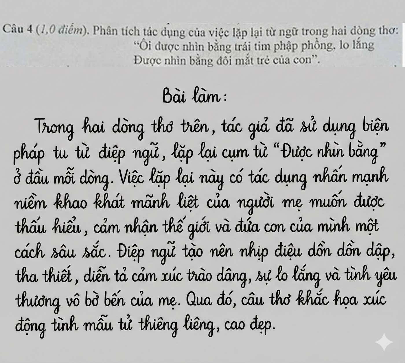 Đáp án
